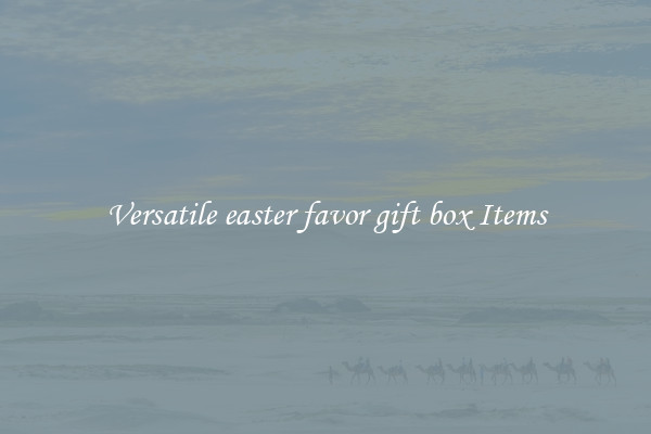 Versatile easter favor gift box Items