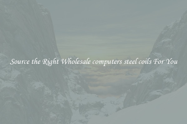 Source the Right Wholesale computers steel coils For You